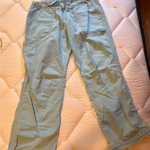 Scrubs Light Cyan color by Kathy Peterson Size Petite Large - Picture 1 of 9